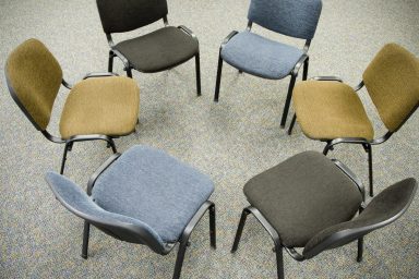 Gesprächstherapie in der Gruppe